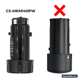 Milwaukee 2102-22 M4™ 1/4" Hex Screwdriver Replacement Battery, 4V, 2000mAh, Li-ion 7