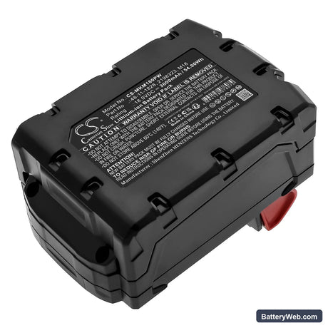 Berner BACAG Replacement Battery, 18V, 3000mAh, Li-ion 3