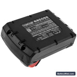Atlas Copco LokTor H18 Replacement Battery, 18V, 2000mAh, Li-ion 2