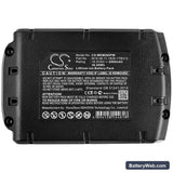 Atlas Copco LokTor H18 Replacement Battery, 18V, 2000mAh, Li-ion 5