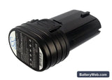 Makita CL070 Replacement Battery, 7.2V, 1500mAh, Li-ion 1
