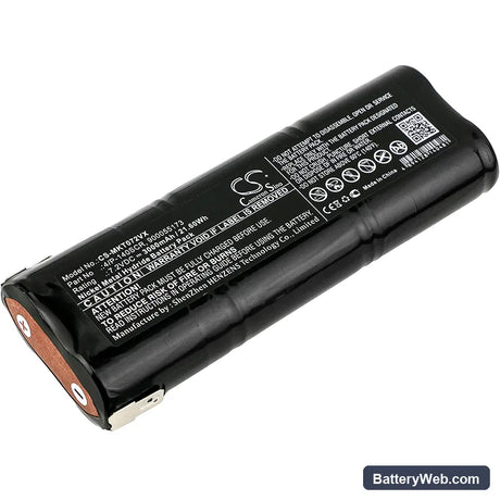 Makita 4072D Replacement Battery, 7.2V, 3000mAh, Ni-MH 1