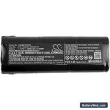 Makita 4072D Replacement Battery, 7.2V, 3000mAh, Ni-MH 3