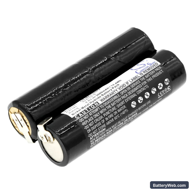 Makita 6041D Replacement Battery, 4.8V, 3000mAh, Ni-MH 1