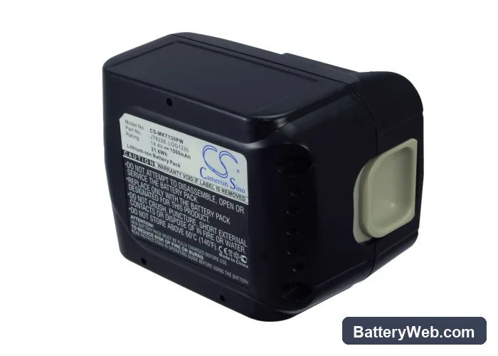 DOLMAR AH-3756 XE3 Replacement Battery, 14.4V, 1500mAh, Li-ion 3