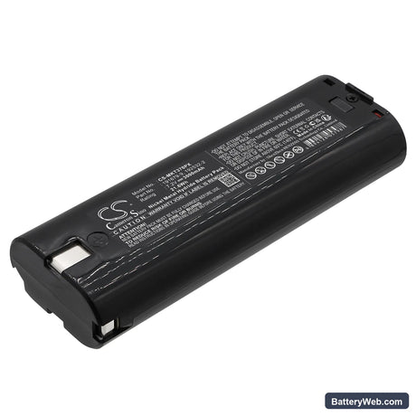 Makita 3700D Replacement Battery, 7.2V, 3000mAh, Ni-MH 1