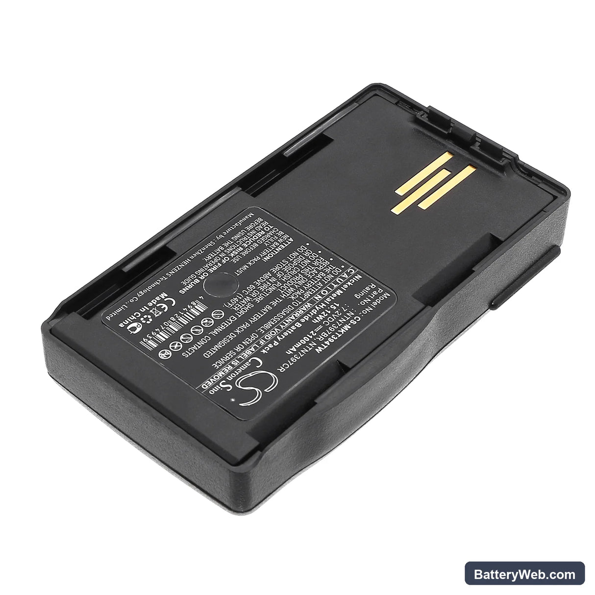 Motorola Visar Replacement Battery, 7.2V, 2100mAh, Ni-MH 2