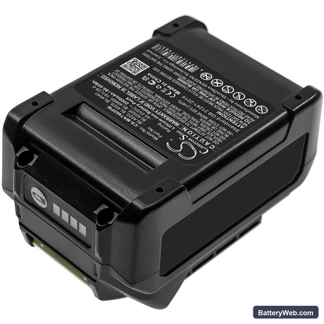 Makita 40V MAX XGT Replacement Battery, 40V, 2000mAh, Li-ion 4