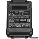 Makita 40V MAX XGT Replacement Battery, 40V, 2000mAh, Li-ion 5