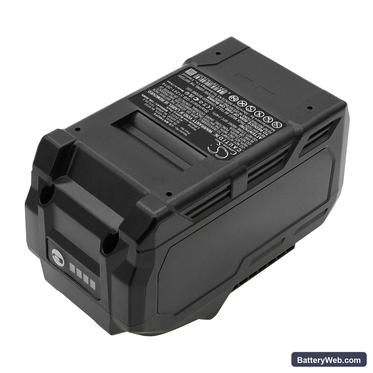 Makita 40V MAX XGT Replacement Battery, 40V, 4000mAh, Li-ion 2