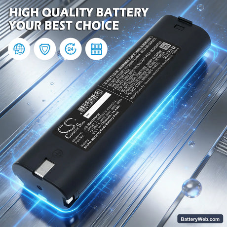 Makita 4093D Replacement Battery, 9.6V, 1500mAh, Ni-MH 7