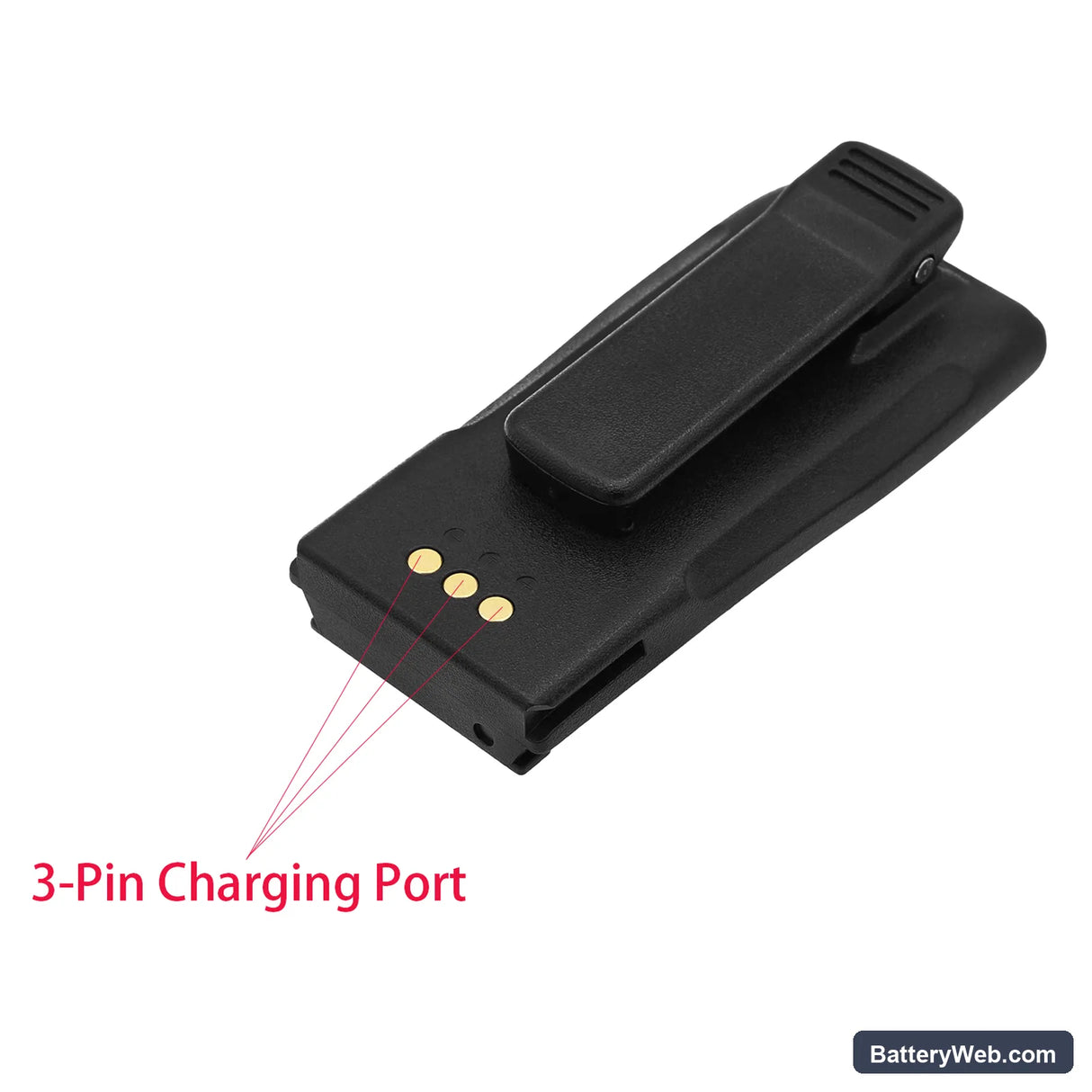 Motorola CP150 Replacement Battery, 7.2V, 1800mAh, Li-ion 6
