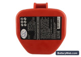 Makita 5091D Replacement Battery, 12V, 3000mAh, Ni-MH 4