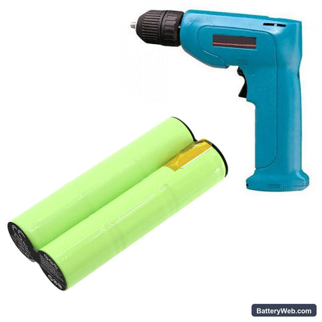 Makita 6176D Replacement Battery, 7.2V, 2200mAh, Ni-MH 5