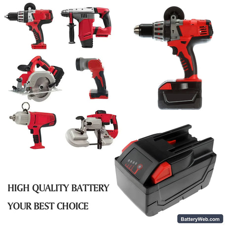 Milwaukee V28 Replacement Battery, 28V, 4000mAh, Li-ion 7