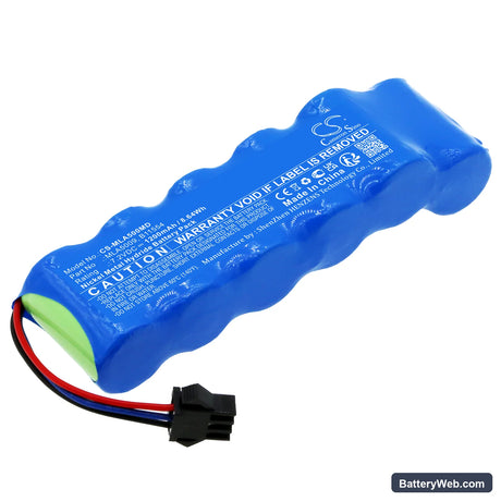 Micro Medical MicroLab 2002 Spirometer Replacement Battery, 7.2V, 1200mAh, Ni-MH 1