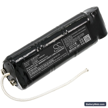 Minelab Excalibur 800 Metal Detector Replacement Battery, 12V, 1400mAh, Ni-MH 1