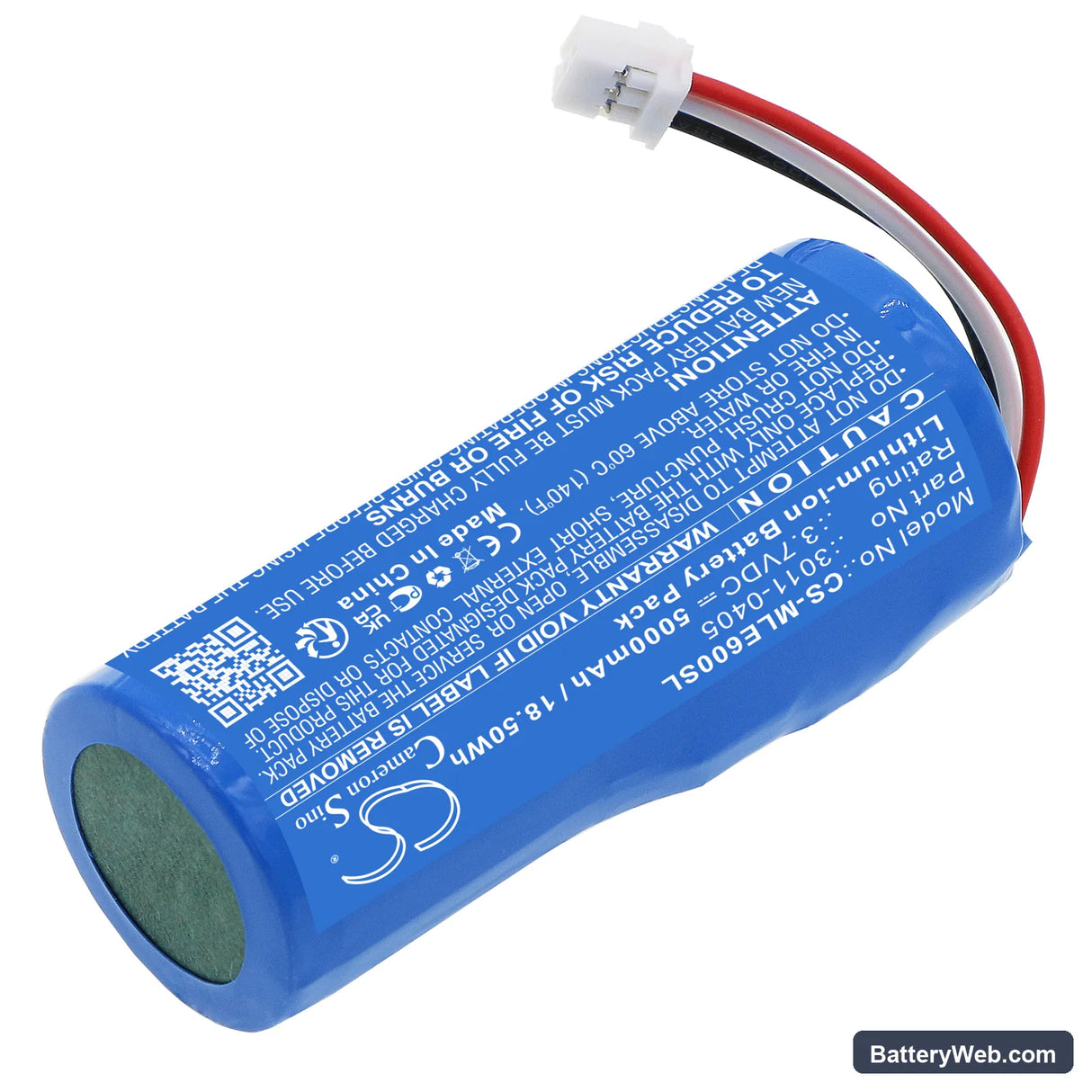 Minelab Equinox 600 Replacement Battery, 3.7V, 5000mAh, Li-ion 2