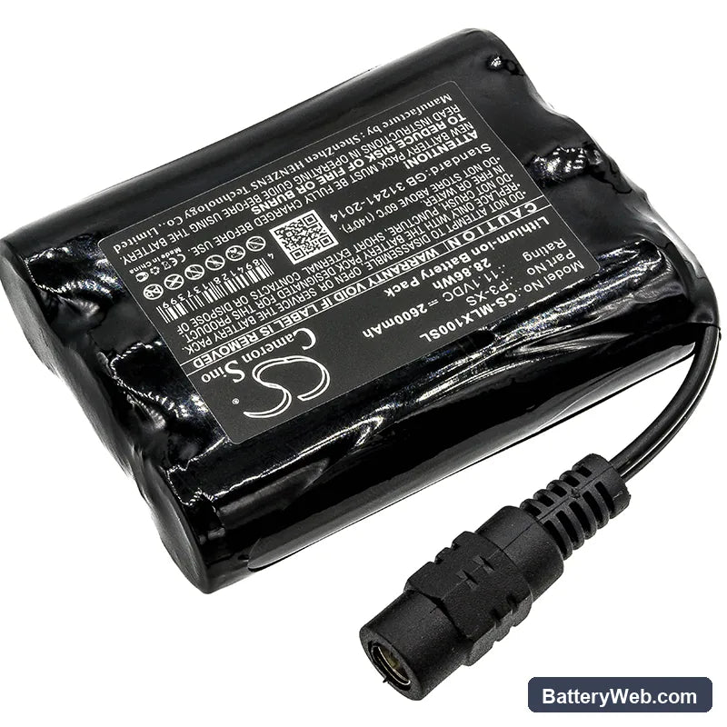 Minelab Sovereign XS Replacement Battery, 11.1V, 2600mAh, Li-ion 2
