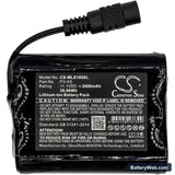 Minelab Sovereign XS Replacement Battery, 11.1V, 2600mAh, Li-ion 3