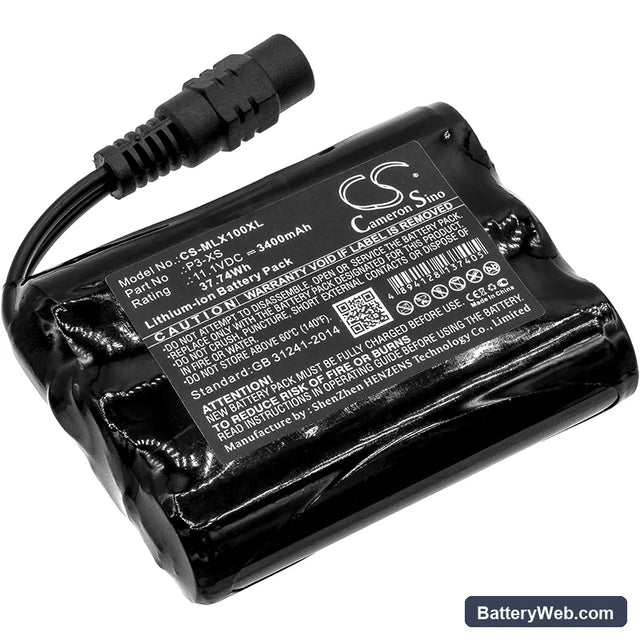Minelab Sovereign XS Replacement Battery, 11.1V, 3400mAh, Li-ion 1