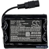 Minelab Sovereign XS Replacement Battery, 11.1V, 3400mAh, Li-ion 3