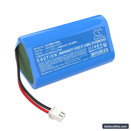 Muscle Massage Gun Replacement Battery, 11.1V, 2600mAh, Li-ion 1