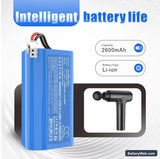 Muscle Massage Gun Replacement Battery, 11.1V, 2600mAh, Li-ion 7