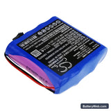 Million ML1500 Replacement Battery, 14.8V, 2600mAh, Li-ion 2