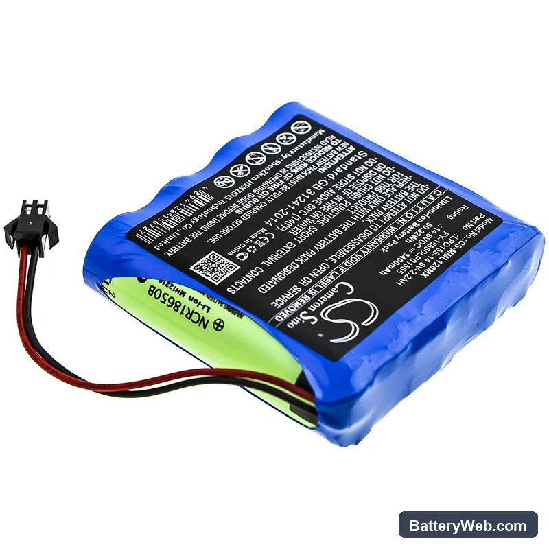 Million ML1500 Replacement Battery, 14.8V, 3400mAh, Li-ion 2