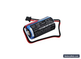 Mitsubishi Q02CPU Replacement Battery, 3V, 1700mAh, Li-MnO2 1