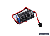Mitsubishi Q02CPU Replacement Battery, 3V, 1700mAh, Li-MnO2 4