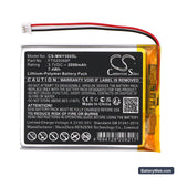 Moonybaby MB55935BV-2T Replacement Battery, 3.7V, 2000mAh, Li-Polymer 3
