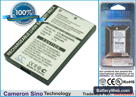Motorola A6088 Replacement Battery, 3.7V, 1050mAh, Li-ion 1