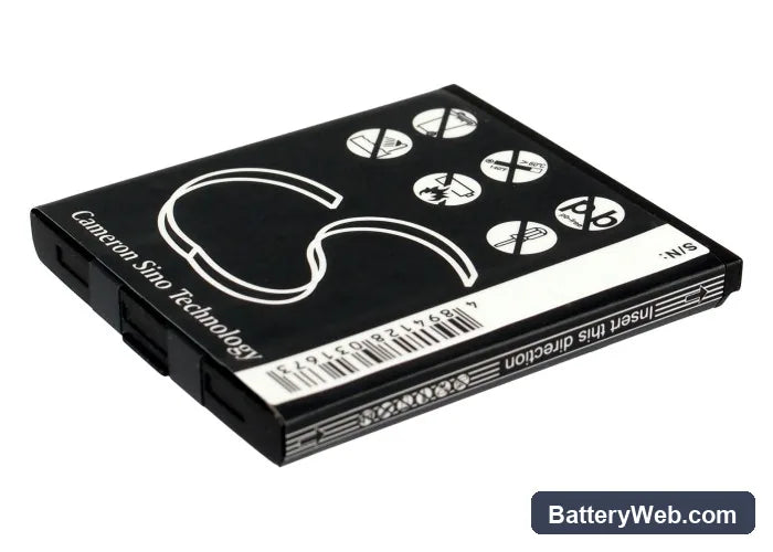 Sprint ADMIRAL Replacement Battery, 3.7V, 1300mAh, Li-ion 3