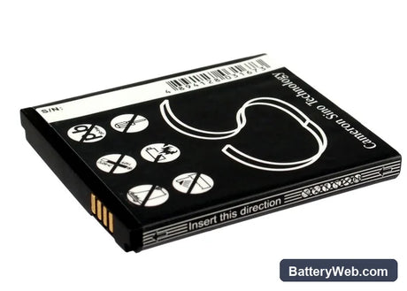 Sprint ADMIRAL Replacement Battery, 3.7V, 1300mAh, Li-ion 4