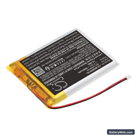 Babysense HD S2 Replacement Battery, 3.7V, 5000mAh, Li-Polymer 2