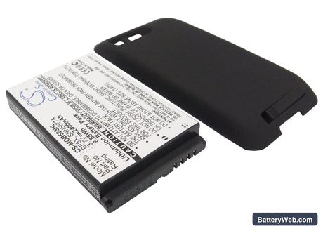 Motorola MB525 Replacement Battery, 3.7V, 2400mAh, Li-ion 2