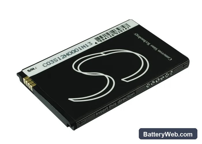 Verizon Bionic 4G LTE Replacement Battery, 3.7V, 1550mAh, Li-ion 3
