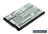 Verizon Bionic 4G LTE Replacement Battery, 3.7V, 1550mAh, Li-ion 4