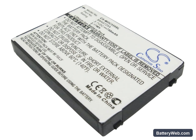 Motorola C300 Replacement Battery, 3.7V, 750mAh, Li-ion 1
