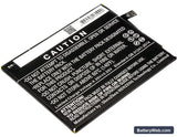 Motorola Moto E4 Plus Replacement Battery, 3.8V, 4850mAh, Li-Polymer 3