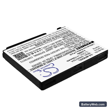 Motorola SLVR L9 Replacement Battery, 3.7V, 700mAh, Li-ion 2