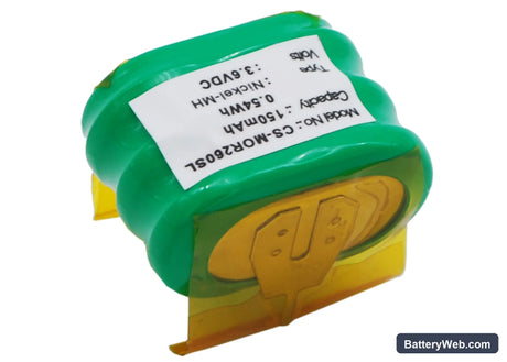 Motorola R2600 Replacement Battery, 3.6V, 150mAh, Ni-MH 3