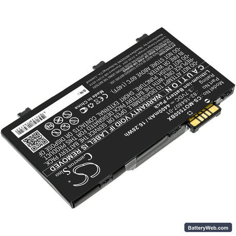 Motorola ES85 Replacement Battery, 3.7V, 4400mAh, Li-ion 2