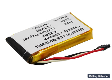 Motorola DECT 6.0 Replacement Battery, 3.7V, 230mAh, Li-Polymer 2