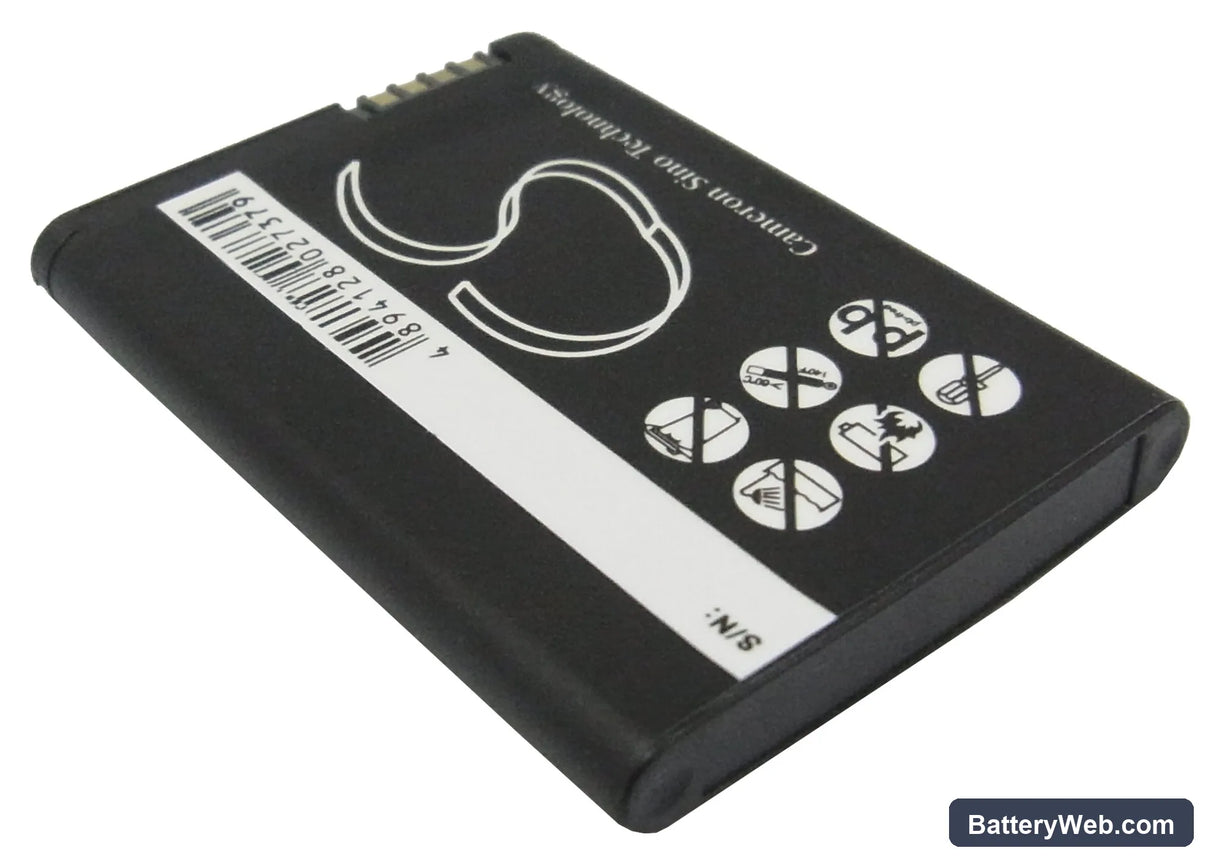 Motorola Krave ZN4 Replacement Battery, 3.7V, 850mAh, Li-ion 3