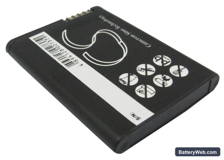 Motorola Krave ZN4 Replacement Battery, 3.7V, 850mAh, Li-ion 3