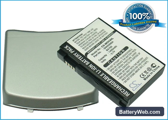 Motorola V3m Replacement Battery, 3.7V, 1400mAh, Li-ion 1