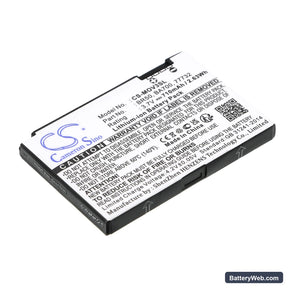 Motorola PEBL U6 Replacement Battery, 3.7V, 710mAh, Li-ion 1